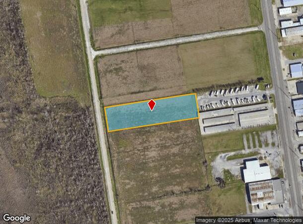 1813 Denley Rd, Houma, LA Parcel Map