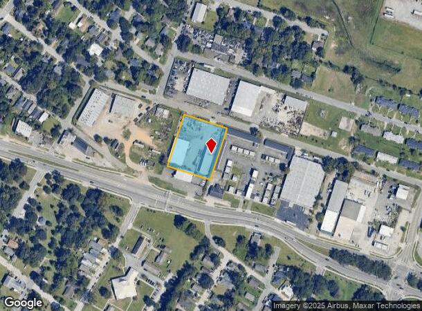  1619 Rogers St, Savannah, GA Parcel Map