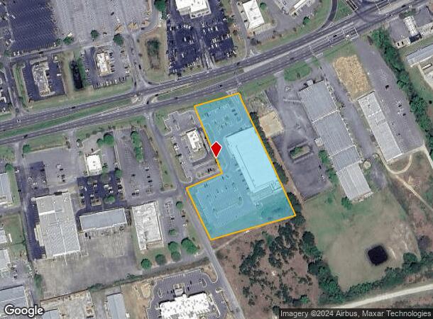  4050 W Vernon Ave, Kinston, NC Parcel Map