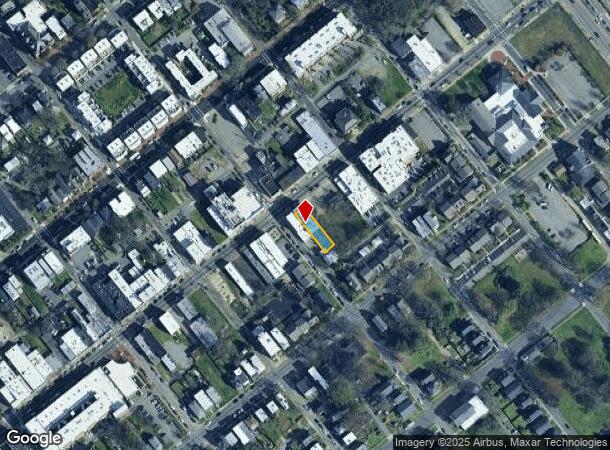  1126 Hull St, Richmond, VA Parcel Map