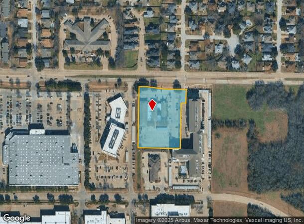 300 W Arbrook Blvd, Arlington, TX Parcel Map