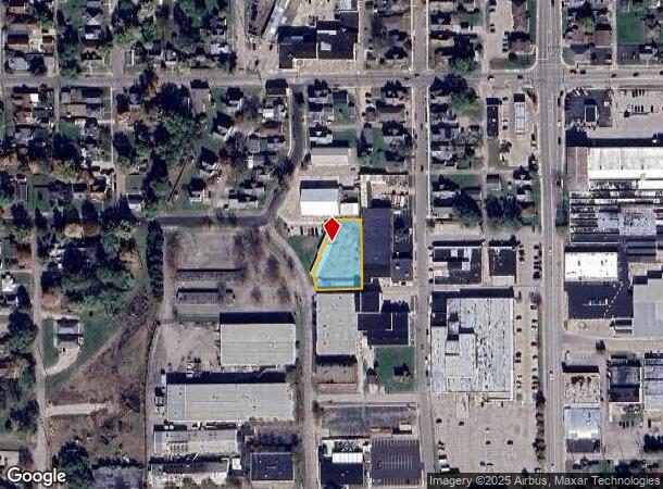  1545 Hutchins Ave, Columbus, IN Parcel Map