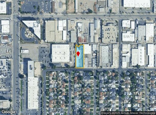  15155 Califa St, Van Nuys, CA Parcel Map