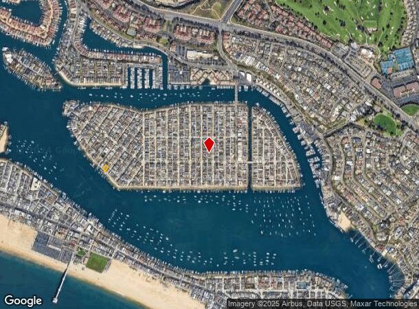  504 W Situs Na Ave, Newport Beach, CA Parcel Map