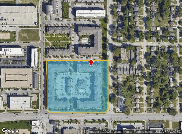 2211 S 64Th Plz, Omaha, NE Parcel Map
