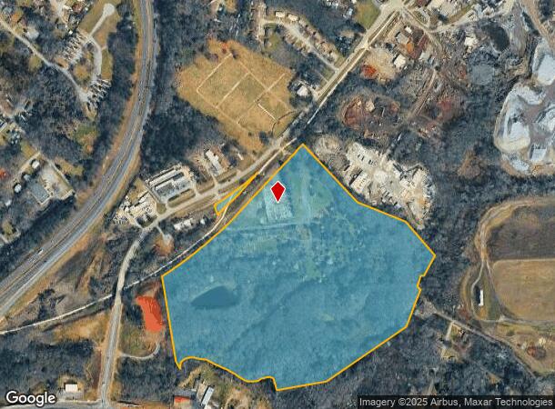  740 Winterville Rd, Athens, GA Parcel Map