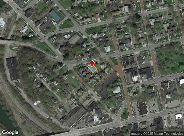  805 W 5Th St, Jamestown, NY Parcel Map