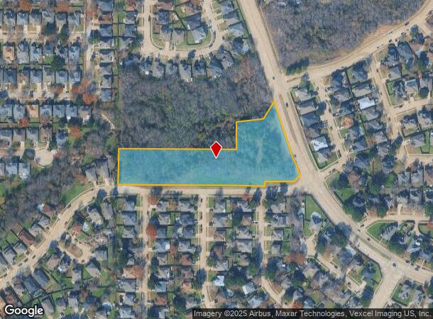  2813 Kingswood Blvd, Grand Prairie, TX Parcel Map