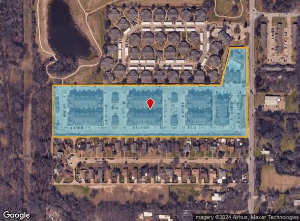  3401 Hickory Tree Rd, Balch Springs, TX Parcel Map