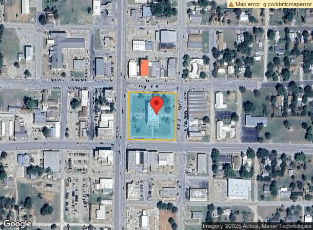  100 N Main St, Jacksboro, TX Parcel Map