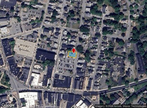  20 Cedar St, Taunton, MA Parcel Map