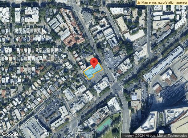  825 N San Vicente Blvd, West Hollywood, CA Parcel Map