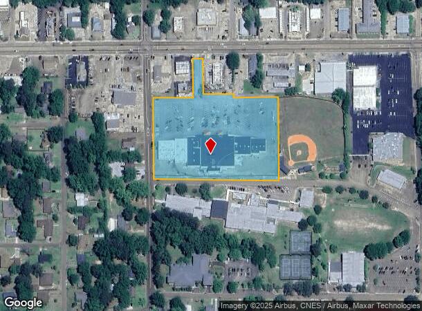  1211 Delaware Ave, Mccomb, MS Parcel Map