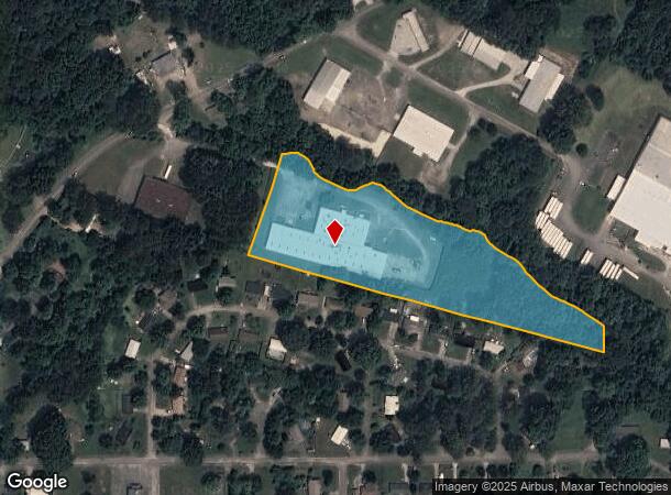 1129 S Chattanooga St, La Fayette, GA Parcel Map