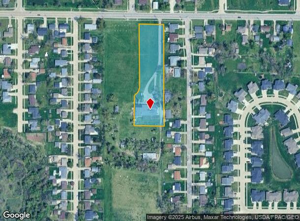  2125 Wilson Ave Sw, Cedar Rapids, IA Parcel Map