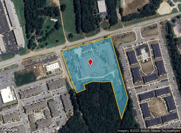 5373 Thompson Mill Rd, Hoschton, GA Parcel Map