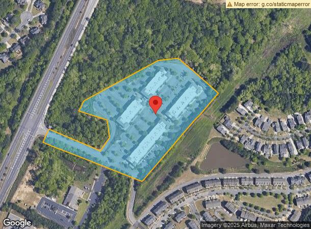  1300 Peachtree Industrial Blvd, Suwanee, GA Parcel Map