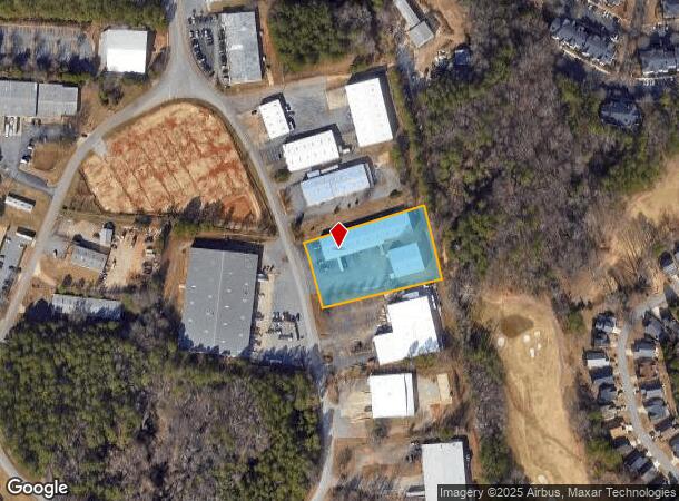  386 Commerce Blvd, Athens, GA Parcel Map