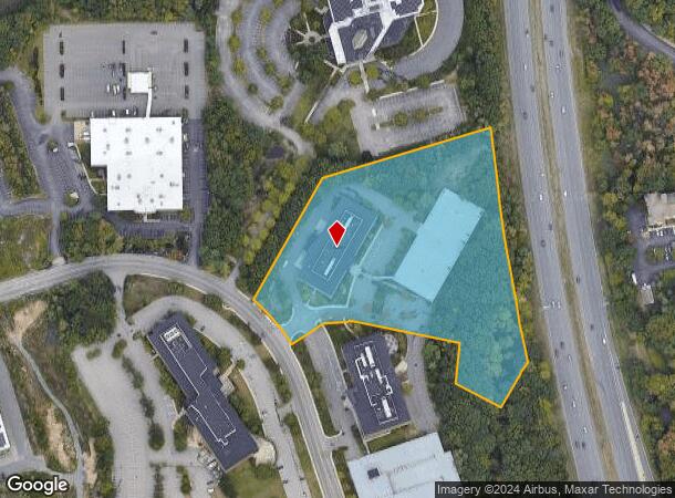  120 Presidential Way, Woburn, MA Parcel Map