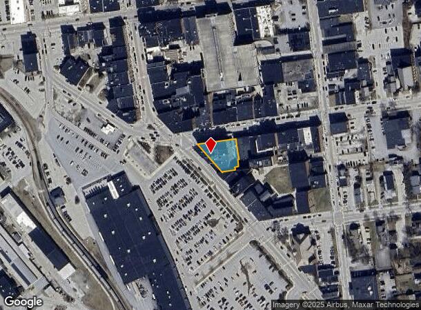 104 Merchants Row, Rutland, VT Parcel Map