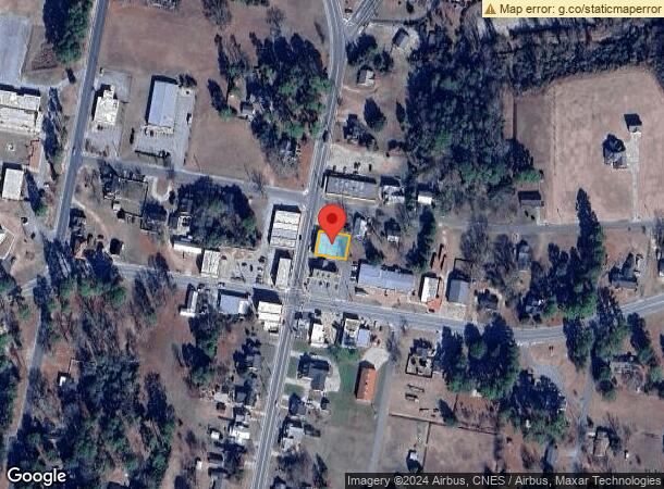  110 N Main St, Salemburg, NC Parcel Map