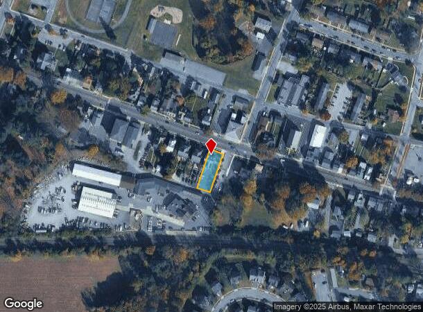 208 W Penn Ave, Wernersville, PA Parcel Map