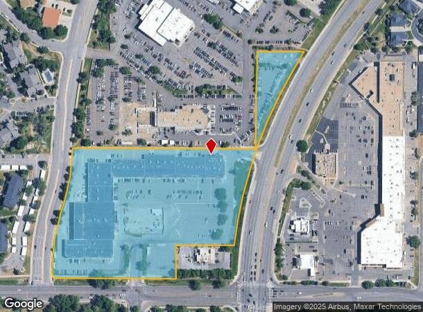 8555 W Belleview Ave, Littleton, CO Parcel Map
