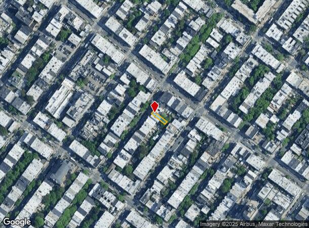  1456 Greene Ave, Brooklyn, NY Parcel Map