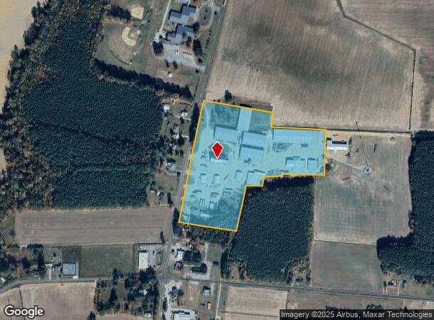 2824 Virginia Rd, Tyner, NC Parcel Map