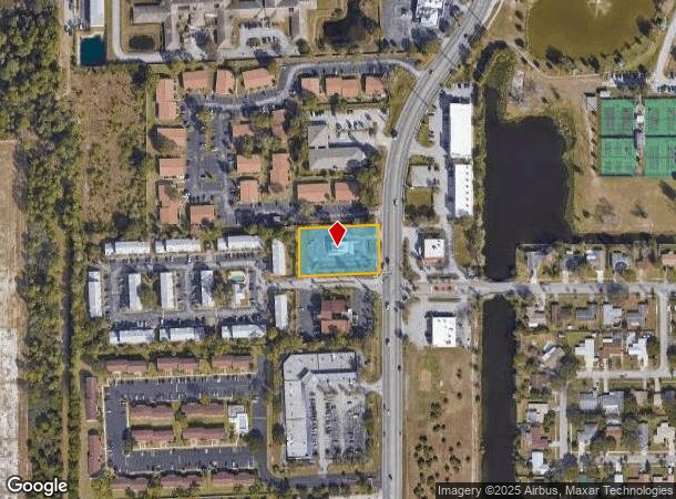  760 N Wickham Rd, Melbourne, FL Parcel Map