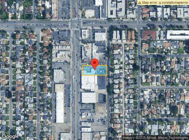  6314 Sepulveda Blvd, Van Nuys, CA Parcel Map