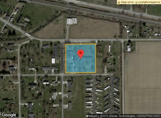  620 E Water St, Deshler, OH Parcel Map