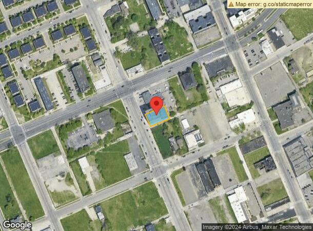  3444 2Nd Ave, Detroit, MI Parcel Map