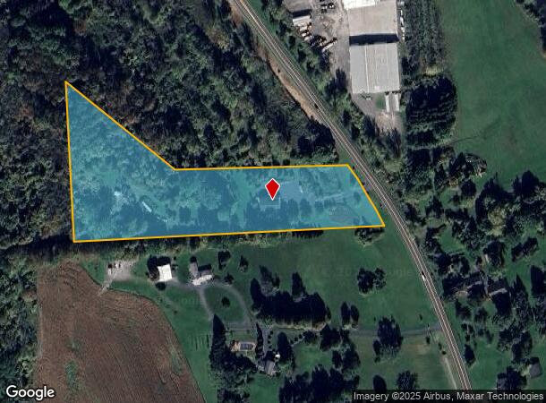6813 Van Buren Rd, Warners, NY Parcel Map