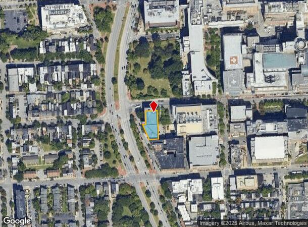 737 W Lombard St, Baltimore, MD Parcel Map