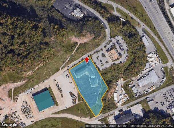 15 Goff Xing, Charleston, WV Parcel Map