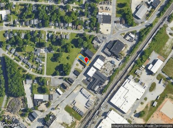  1538 W English Rd, High Point, NC Parcel Map