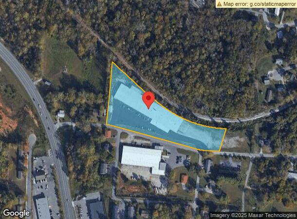  621 Maxwell St, Cookeville, TN Parcel Map