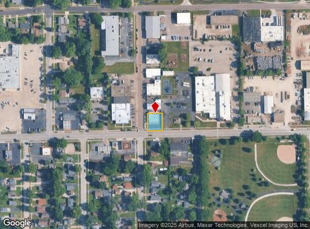  821 W Illinois Ave, Aurora, IL Parcel Map