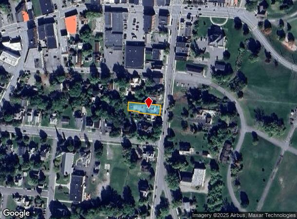 155 Champlain Ave, Ticonderoga, NY Parcel Map