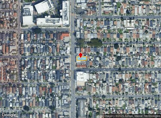  6080 S Hoover St, Los Angeles, CA Parcel Map