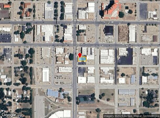  205 S Oak Ave, Mineral Wells, TX Parcel Map
