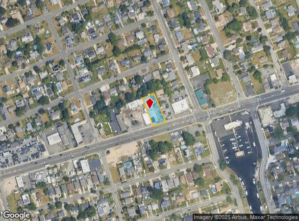  1355 Montauk Hwy, Mastic, NY Parcel Map