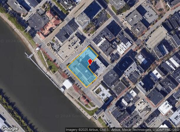  600 Kanawha Blvd E, Charleston, WV Parcel Map