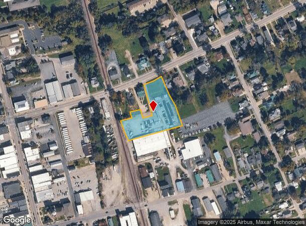  222 E Woodford St, Lawrenceburg, KY Parcel Map