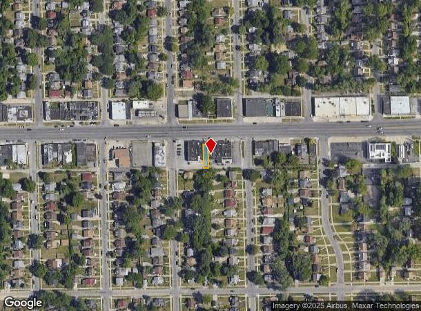  15929 W 7 Mile Rd, Detroit, MI Parcel Map