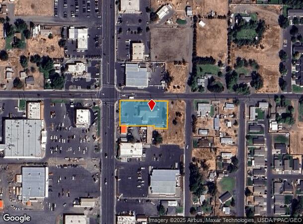  50 E Theater Ln, Hermiston, OR Parcel Map