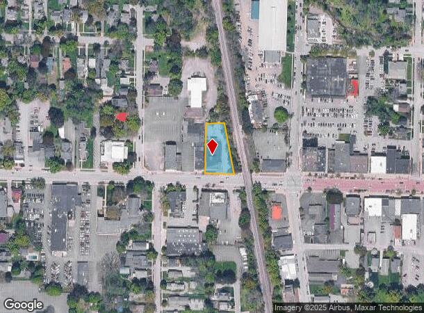  594 Main St, East Aurora, NY Parcel Map