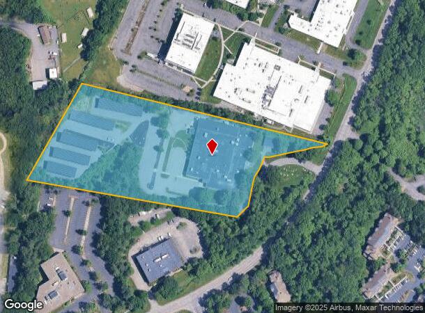 121 Hartwell Ave, Lexington, MA Parcel Map