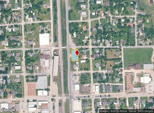 208 S Central St, Ferris, TX Parcel Map